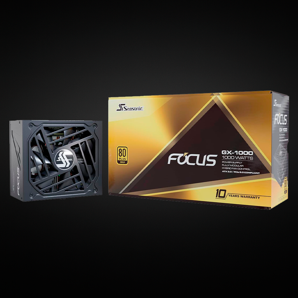 Seasonic Focus GX-1000 1000W 80+ Gold Full Modular